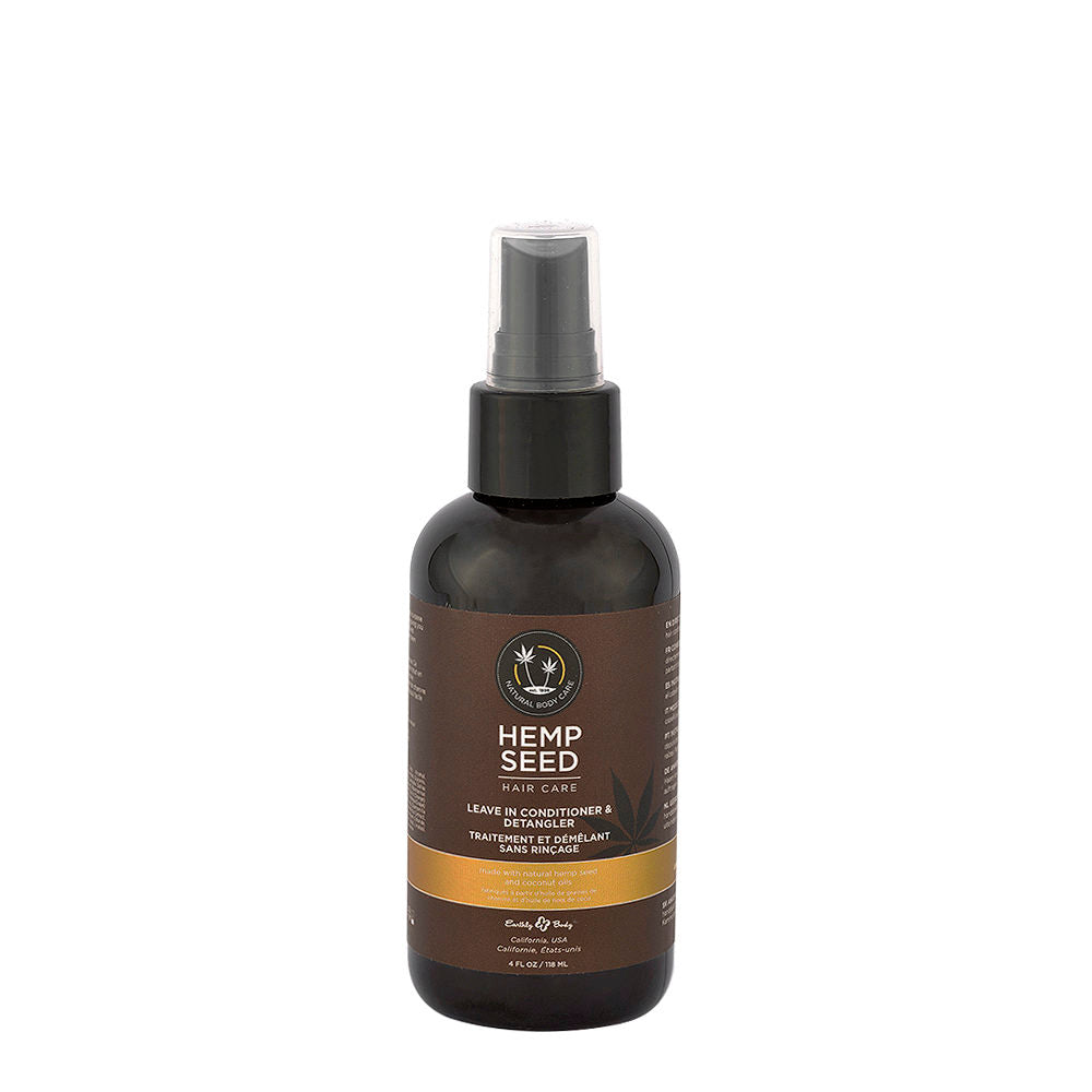 Earthly Body Districante Spray alla Canapa-Hemp Seed Leave in Conditioner Detangler Spray 118ml